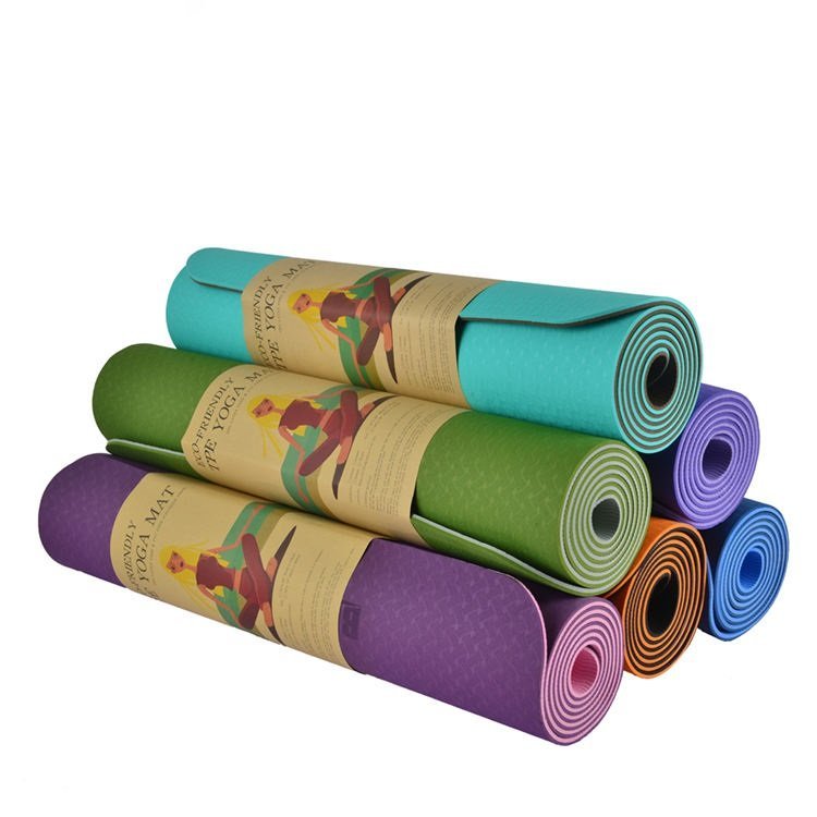 Eco-Conscious Yoga Mats made with HEXPOL TPE's Biobased Material