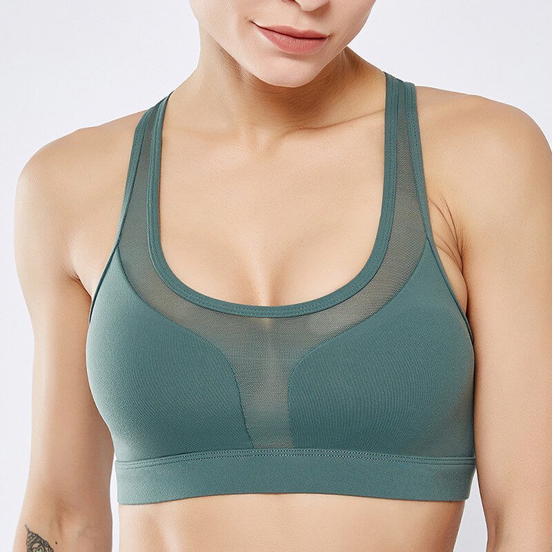 Customized Sports Bra With Pocket Yoga Essential Supplies Wholesale