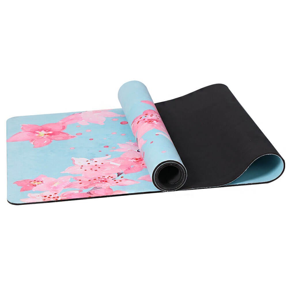 OEM Digital Printed Suede Rubber Yoga Mat